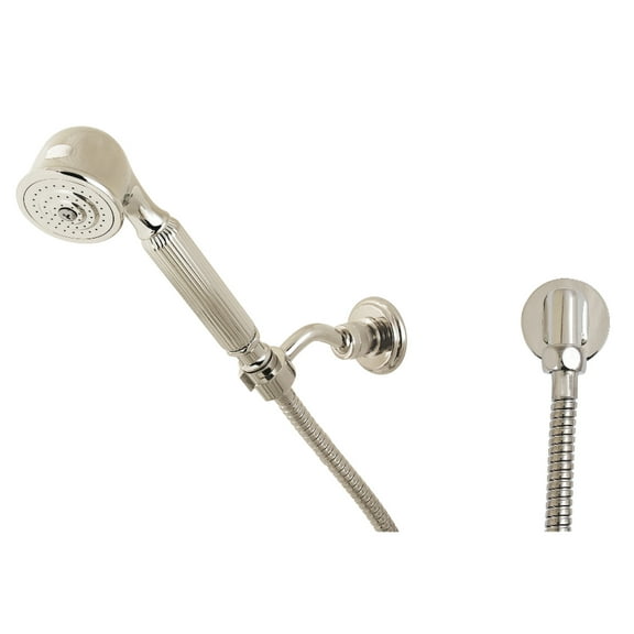 Kingston Brass KX1036BE Restoration Hand Shower Kit, Polished Nickel