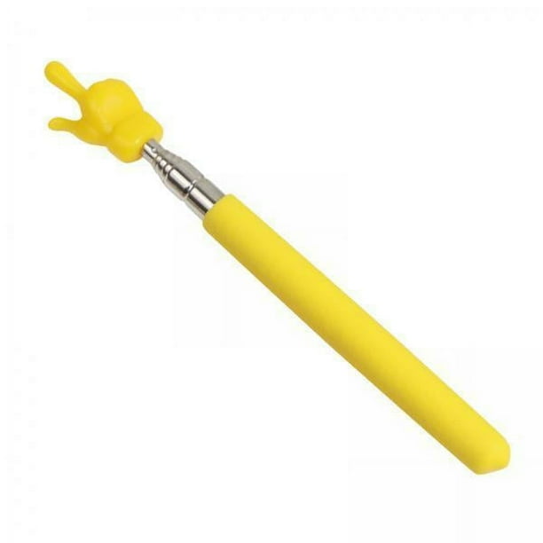2 Punteros De Mano Accs, Puntero Portátil Para Profesor, Diseño De Para Pizarra Blanca Casera, Color Amarillo 2 piezas