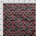 thumbnail image 3 of oneOone Cotton Cambric Red Fabric Geometric Sewing Material Print Fabric By The Yard 42 Inch Wide, 3 of 5