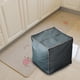 thumbnail image 5 of Cubierta otomana Pouf Cover Footstool Storage Ottoman Cover Handmade Bedroom Under Desk square blue cuadrado azul Magideal Cubierta otomana, 5 of 7