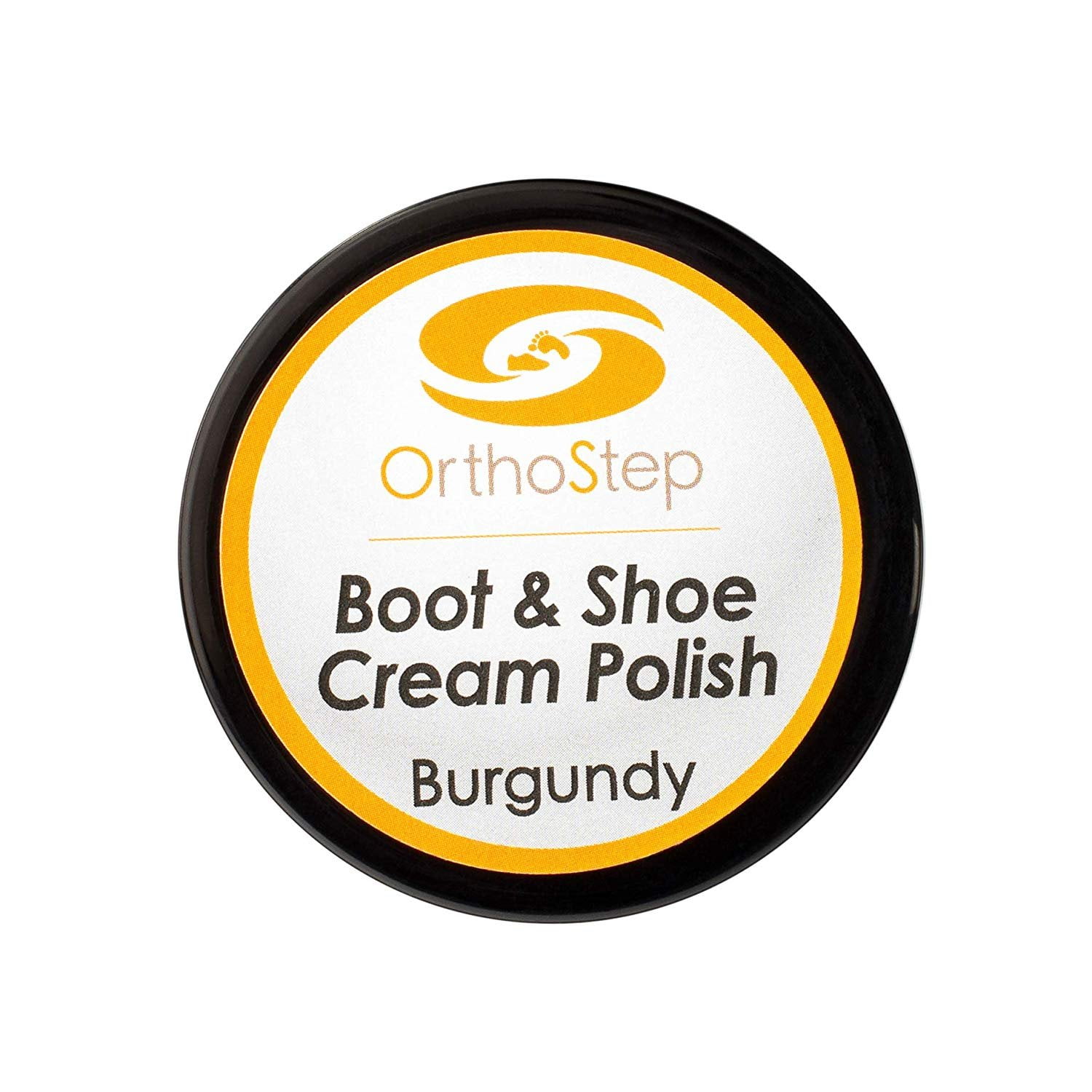 OrthoStep Burgundy Shoe Polish 