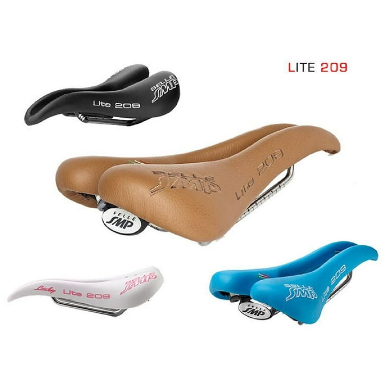 Selle SMP Lite 209 Bicycle Saddle Fluorescent Yellow
