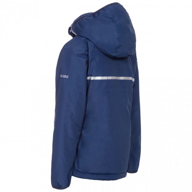 Trespass - Chaqueta impermeable modelo Shasta infantil (Orquídea morada)