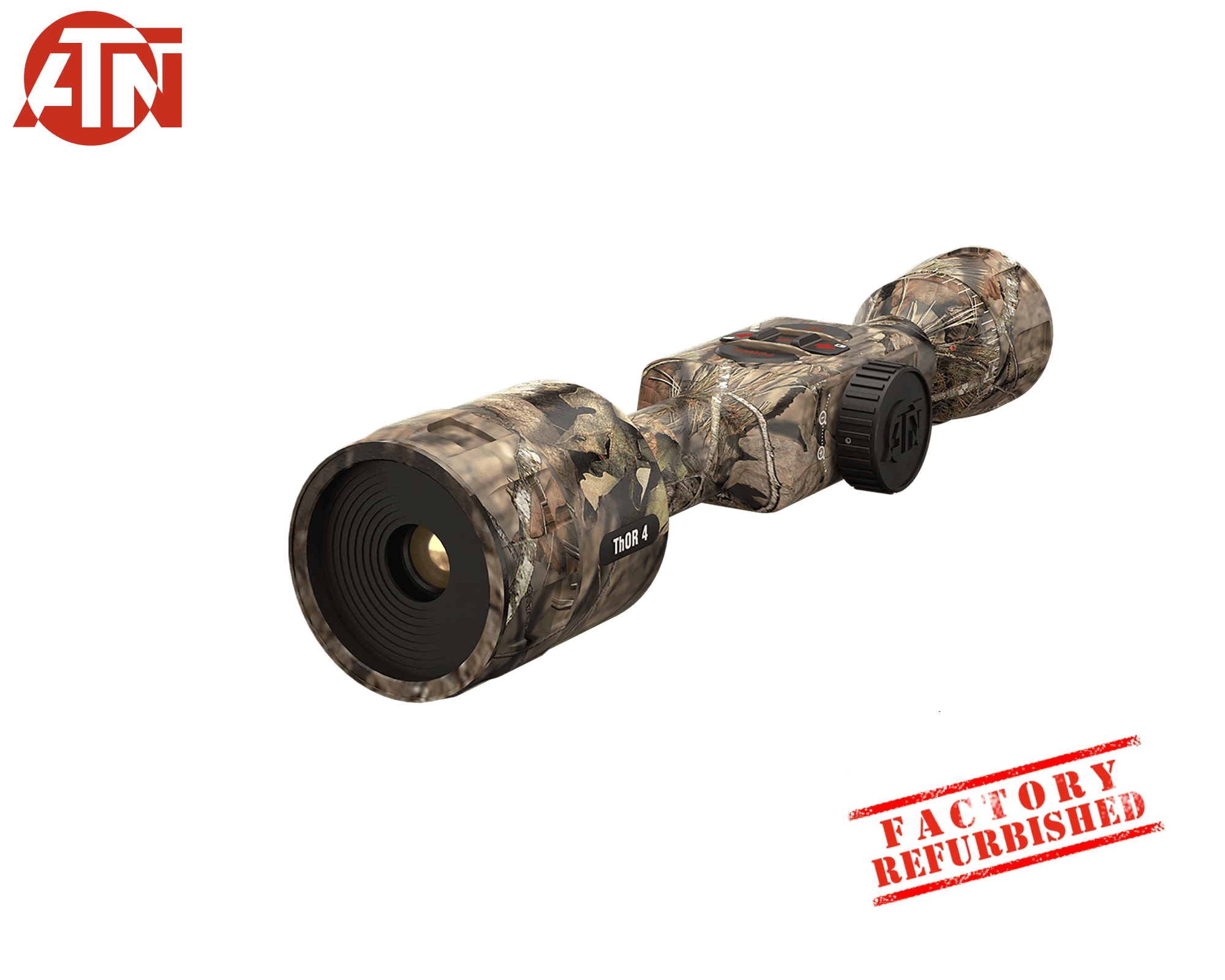 Restored Premium ATN Thor 4 384 1.25-5x Break-Up Country Thermal Rifle Scope (Refurbished)