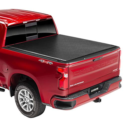Gator ETX Soft Roll Up Truck Bed Tonneau Cover | 137245 | Fits 2019 - 2021 Chevy/GM Silverado/Sierra, works with MultiPro/Flex tailgate 5' 10" Bed (70'')