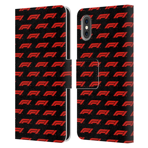 Head Case Designs Officially Licensed Formula 1 F1 Logo Patterns Leather Book Wallet Case Cover Compatible With Apple Iphone X Iphone Xs Walmart Com Walmart Com