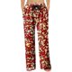 thumbnail image 4 of Pantalones largos de cintura elástica con bolsillo informal estampado de moda para mujer Fridja  alkflakhf32739, 4 of 6
