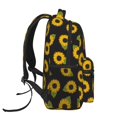 thumbnail image 3 of Disketp Sunflowers Mochila Estampada para Hombre y Mujer – Mochila Ligera Clásica con Múltiples Bolsillos para Universidad, Trabajo y Viajes-One Size, 3 of 5