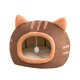 thumbnail image 1 of Cama semicerrada para gatos, tienda de campaña cálida para mascotas, cojines para tumbonas, tienda de campaña lavable para casa de gatos, 1 of 5