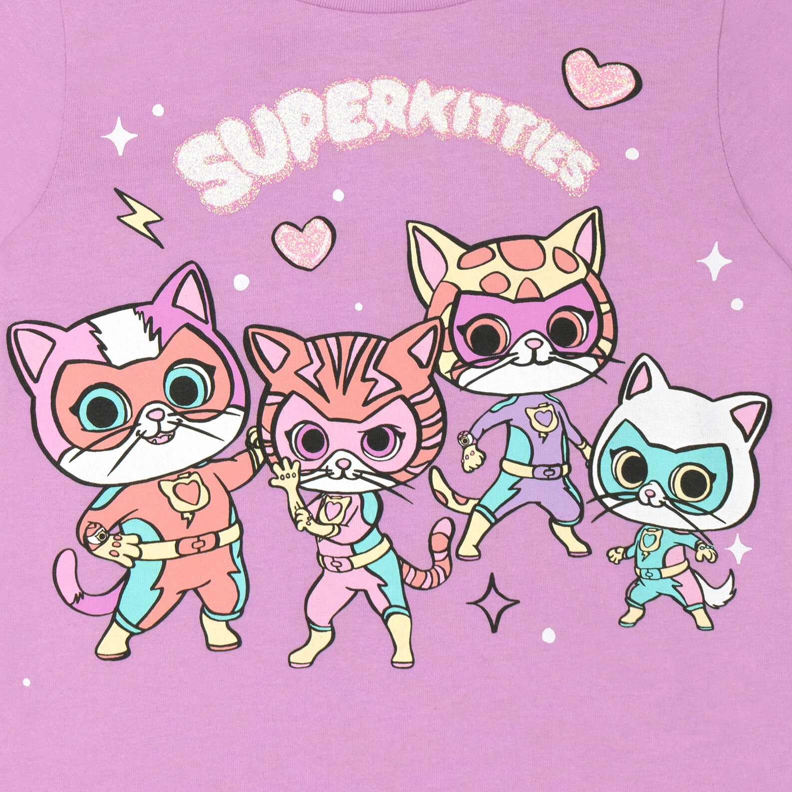 Disney Super Kitties Bitsy Buddy Ginny T-Shirt and Gauze Shorts Outfit Set Toddler to Little Kid