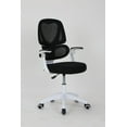 thumbnail image 3 of Lori Task Chair, Black/White, 3 of 4