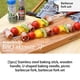 thumbnail image 4 of Eigraketly 5 piezas de tenedores para barbacoa de acero inoxidable, pinchos para barbacoa de verduras, pinchos en forma de U, palitos portátiles para asar Kits de desorden para acampar Eigraketly OD028534-01, 4 of 6
