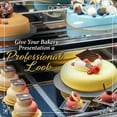 thumbnail image 6 of O'Creme Silver Double Wall Cake Pad, 10 Pack, 16", 1/4" Thick Foil-Wrapped Board for Supporting Mini Cake Pans, Bundt Cake Molds and Baked Goods, 6 of 9