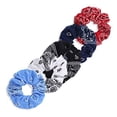 thumbnail image 3 of Lookseven Women Cotton Bandana Print Hair Ties, Paisley, 5 ct, 3 of 15