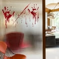 thumbnail image 4 of 4 Set Scary Blood Handprints Self Adhesive Halloween Stickers Wall Decals Haunted House Party Window Decor, 4 of 18