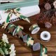 thumbnail image 4 of 3 rollos de 18 yardas de cinta de poliéster con estampado de camuflaje verde, cintas de grosgrain de 16/22/38 mm de ancho, 4 of 6