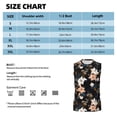 thumbnail image 6 of Fotbe Men's Lilies Flowers Print Men's Sleeveless Muscle Tank Tops Casual T-Shirts for Gym Workout Beach-XX-Large, 6 of 8