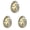 Gold(5.9"), variant on Easter Egg Cross,Easter Cross Suncatcher Stained Glass Ornaments Hanging Sun Catchers Window Light Catchers Garden Window Decor Stained Glass Garden Decor (1Pc)