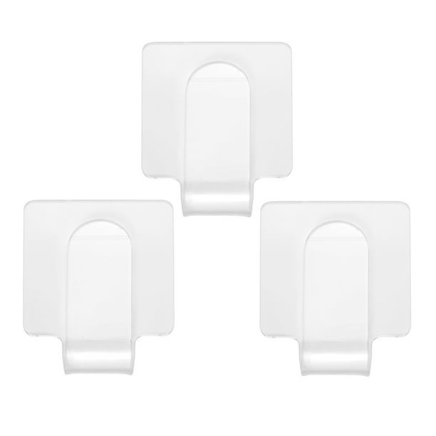 EeaseMX 3 piezas de pintura acrílica transparente para manicura y maquillaje de uñas para salón de manicura.