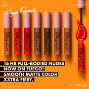NYX Professional Makeup Lip Lingerie XXL Smooth Matte Liquid Lipstick, 16hr Longwear, Staying Juicy, 0.13 fl oz