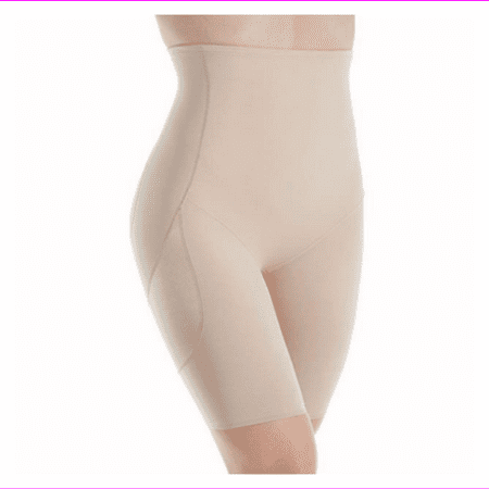 Miraclesuit Women's Rear Lift and Thigh Control High Waist Slimmer  Shapewear