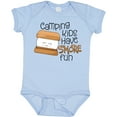 thumbnail image 3 of Inktastic Camping Kids Have More Fun Boys or Girls Baby Bodysuit, 3 of 5