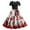 Wine, variant on TJAZFJPA Womens Cocktail Dresses Bat Pumpkin Printed Round Neck Short Sleeve Big Swing Dress 3 Plus Size Summer Beach Dresses for Women White Long Sleeve Dress