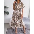 thumbnail image 4 of Summer Casual Loose Lace-up Shirt Dress For Women, 4 of 7