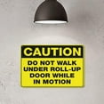 thumbnail image 4 of Metal Wall Art Decor Caution Do Not Walk Under Roll Up Door Wall Art Decor Public Vintage Retro Aluminum Metal Sign Plaque 8X12 Inch, 4 of 4