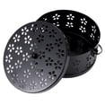 thumbnail image 4 of Caja para quemar bobinas antimosquitos con cubierta sweethay estante de sándalo ignífugo Negro, 4 of 6