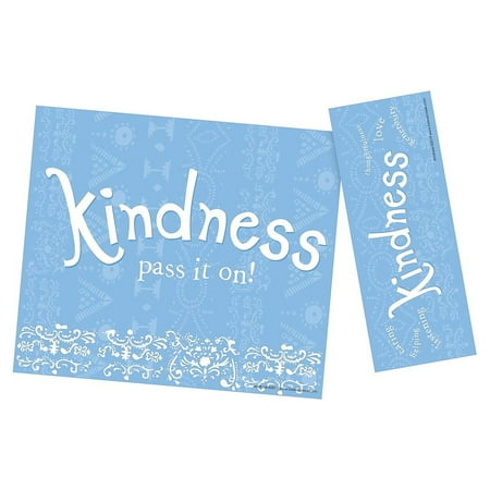 UPC: 0704068004351 | Barker Creek Kindness Award & Bookmark Set Light Blue 30/Pack BC435