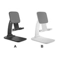 thumbnail image 4 of Bearachild Soporte ajustable para teléfono, soporte plegable para teléfono de escritorio, soporte portátil de plástico para teléfono móvil, soporte Teléfono y Comunicación Blanco, 4 of 6