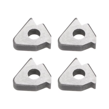 

Uxcell 4pcs Carbide Insert Seat Shim STM1603 Turning Tool Accessories Thread Shim Seats for Lathe Turning Tool Holder