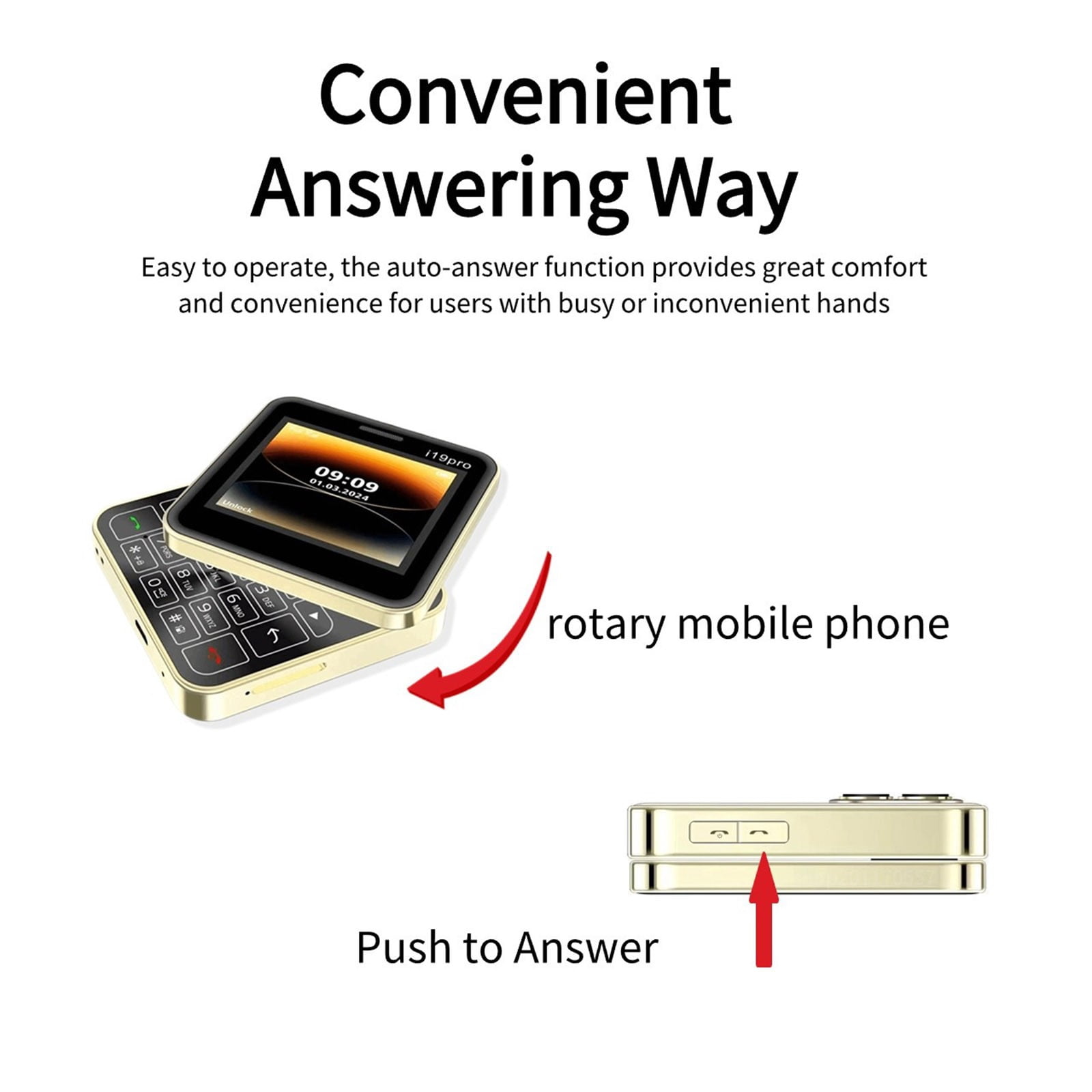 Flip Phones For Seniors Unlocked, Unlocked Flip Phones For Seniors, 2024 Mini Flip Mobile Phone 2 Sim Card Small Display Foldable Cell Phone Unlocked Flip Phone 2g Flip Cell Phone For Seniors