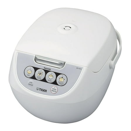 Tiger Microcomputer Controlled Rice Cooker/Warmer (5.5 Cups, White)