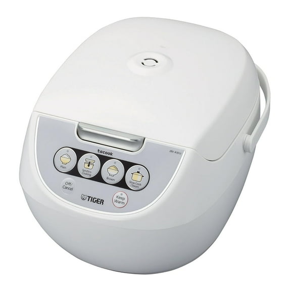 Tiger Microcomputer Controlled Rice Cooker/Warmer (5.5 Cups, White)