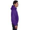 thumbnail image 2 of Champion Mens Reverse Weave Fleece Hoodie, 3XL, Purple, 2 of 4
