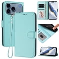thumbnail image 2 of Funda Cartera GANGXUN para iPhone 17 Pro – Cierre Magnético, Protección RFID, Correa Desmontable, Compatible con Carga Inalámbrica, 2 of 6