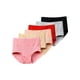 thumbnail image 5 of Sonducket Ropa interior de mujer Bragas de algodón de cintura alta Chica Embarazada Calzoncillos elásticos de color sólido, Rojo, L Prendas para la parte inferior del cuerpo Gamba roja L, 5 of 6