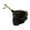 Black, variant on Natural Feather Duster With Wooden Handle Brush