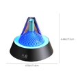 thumbnail image 3 of Kbndieu Flame Diffuser Humidifier Portable Noiseless Aroma Diffuser for Home Office Or Yoga Essential Oil Diffuser with No Water Auto-Off Protection on Clearance, 3 of 8