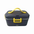 thumbnail image 3 of COM1950s Thermal Lunch Box, Stainless Steel Lunch Box, 1.8L Lunch Box Voltage Heating Lunch Box Portable 304 Inner Tank Insulation Water Filling Lunch Box, Heated Lunch Box, Food Warmer Lunch Box, 3 of 7