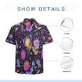 thumbnail image 7 of High Quality Hawaiian Shirts for Men Short Sleeve Aloha Beach Shirt Floral Summer Casual Button Down Shirts Blouses SNKAQU, 7 of 7