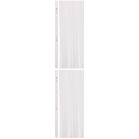 2 Pieces Dressmaking Chalk 17.50X0.70X0.70CM White