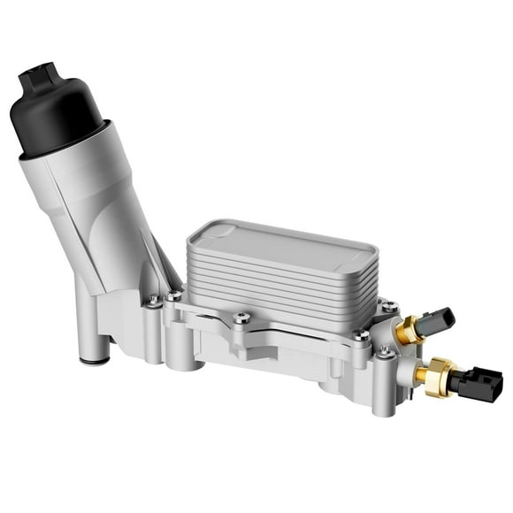 Carcasa de filtro de aceite de motor con enfriador de aceite para Dodge 2011-2016