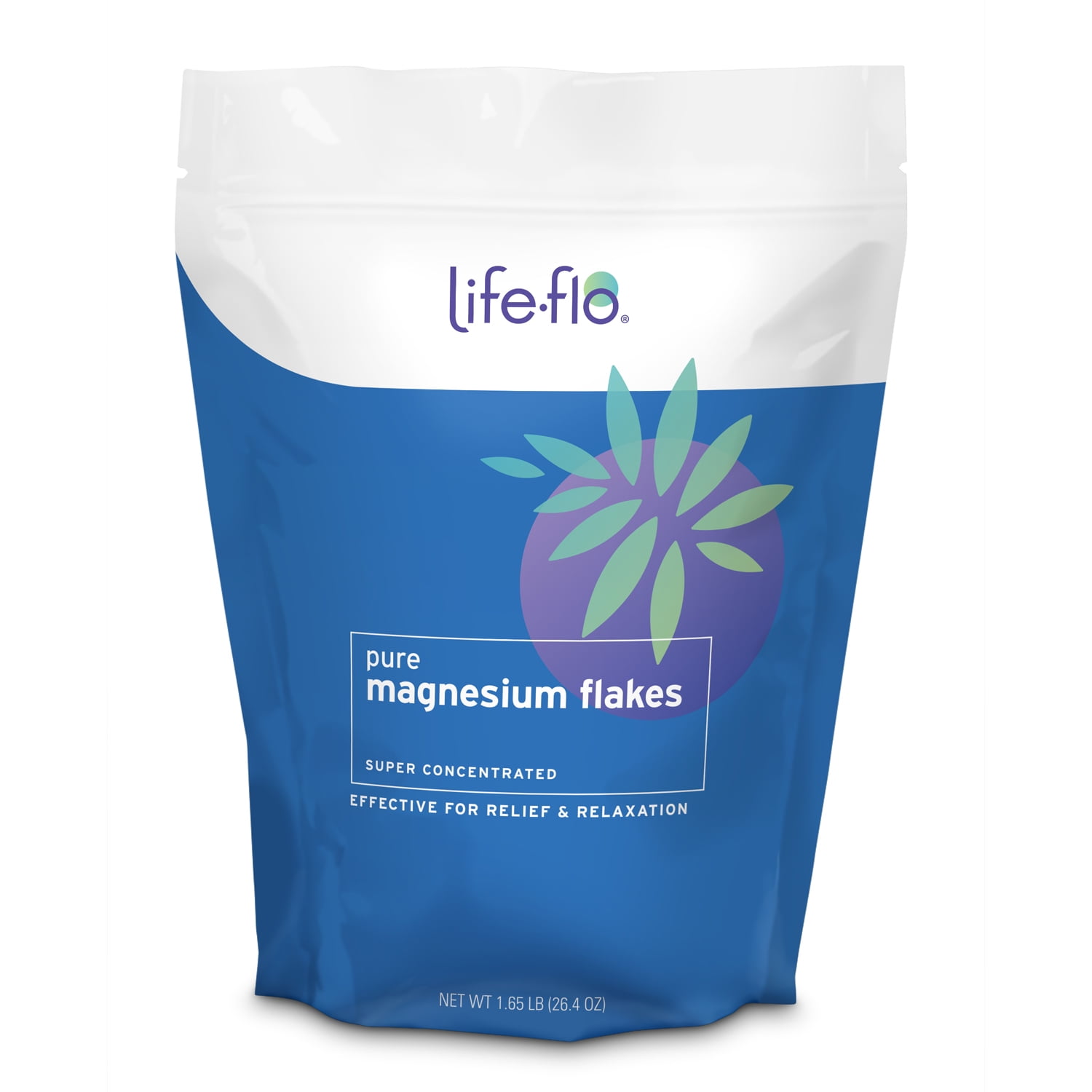 Lifeflo Pure Magnesium Flakes for Bath Concentrated Magnesium