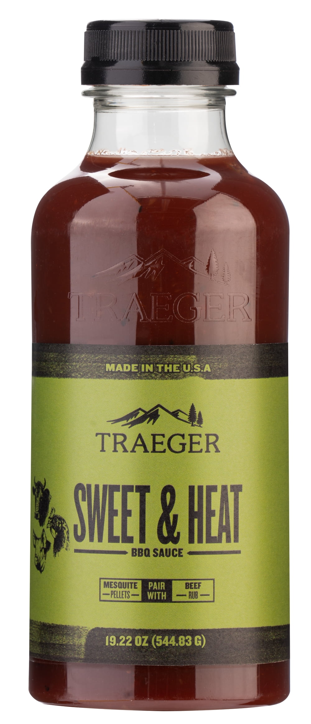 Traeger Pellet Grills Sweet & Heat BBQ Sauce - 19.22oz