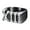 Silver, variant on Mens Stainless Steel Roman Numeral Biker Lucky Number 13 Ring Size 7-14-9-Silver