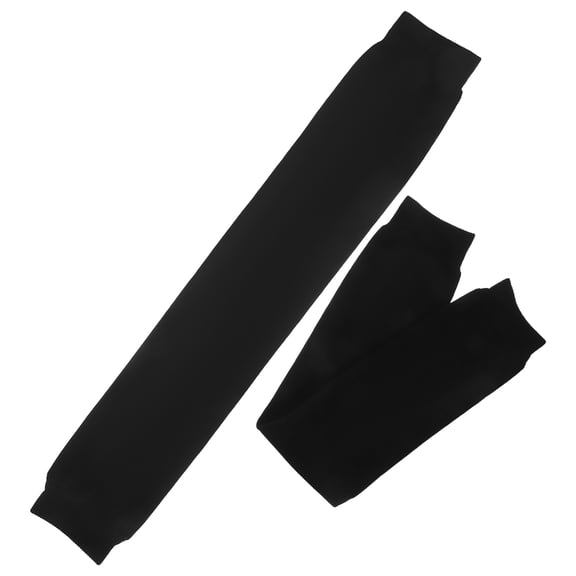 Men's Football Leg Warmers Calf Compression Socks Polyester Sleeves Athletic Leggings 2 Pcs for Sports