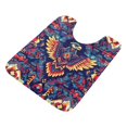 thumbnail image 7 of Yayeee Bath Rug for Bathroom Floor Non Slip Contour Fluffy Soft Absorbent Mat, 20"x24", Geometric Eagle, 7 of 7
